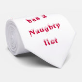 Waarom de Kerstman een Naughty lijst heeft Stropdas (Opgerold)