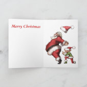 Waarom de Kerstman Japan niet bezoekt. Feestdagen Kaart (Binnen)