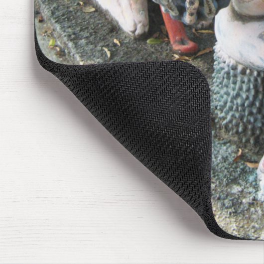 Waarom de lange TONG? ... 3 Thaise Geesten Muismat (Hoek)