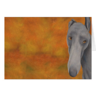Waarom de Long Face - Greyhound kaart