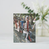 Waarom de lovende TONGUE? ... 3 Thai Ghouls Briefkaart (Staand voorkant)