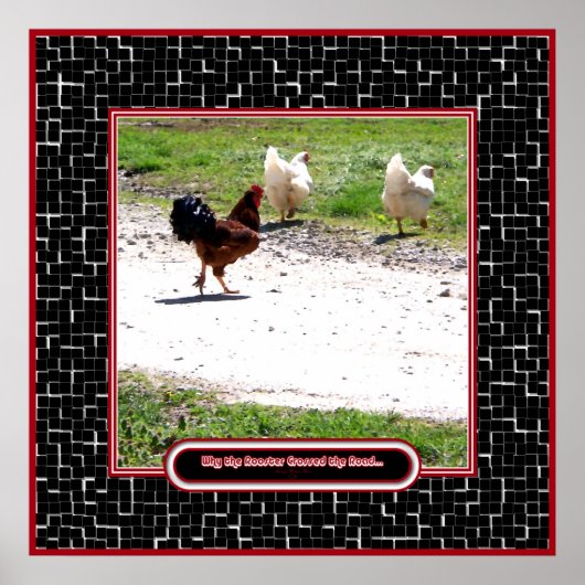 Waarom de Rooster de weg kruiste Poster (Voorkant)