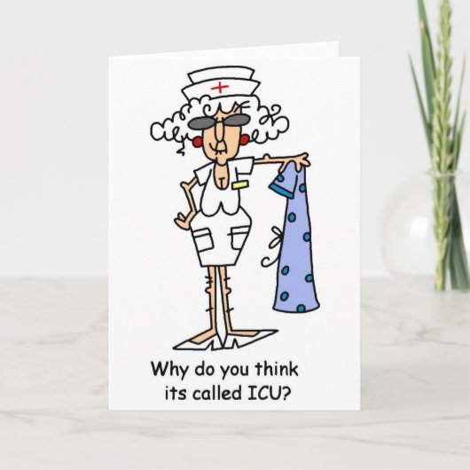 Waarom denk je dat het ICU heet? Kaart (Voorkant)