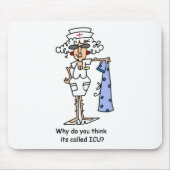 Waarom denk je dat het ICU heet? Muismat (Voorkant)