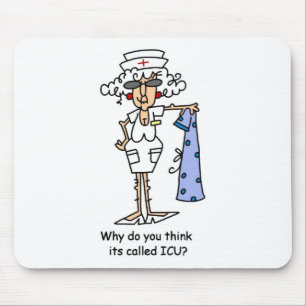 Waarom denk je dat het ICU heet? Muismat