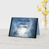 WAAROM DIVIDE MOEDER EN KIND? KAART (Gele Bloem)