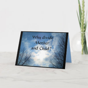 WAAROM DIVIDE MOEDER EN KIND? KAART