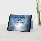 WAAROM DIVIDE MOEDER EN KIND? KAART (Voorkant)