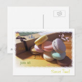 Waarom doe je niet mee aan...mooie tijd! briefkaart (Voorkant / Achterkant)