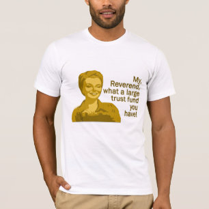 Waarom dominee, wat een groot Shirt van het trustf