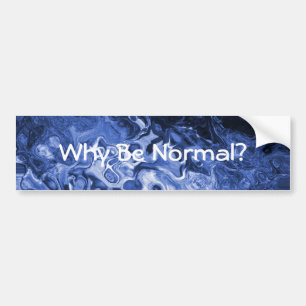 Waarom een normale Bumpersticker