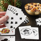 Waarom een prinses zijn als je een piraat kunt zij pokerkaarten (Insitu)