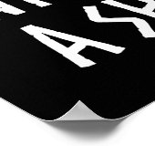 Waarom een prinses zijn als je een schild-meisje k poster (Hoek)