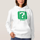 Waarom een vraagteken Monogram Hoodie (Voorkant)