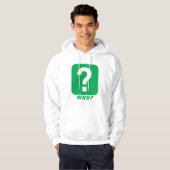 Waarom een vraagteken Monogram Hoodie (Voorkant volledig)