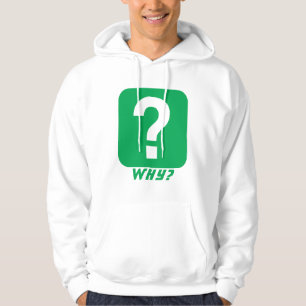 Waarom een vraagteken Monogram Hoodie