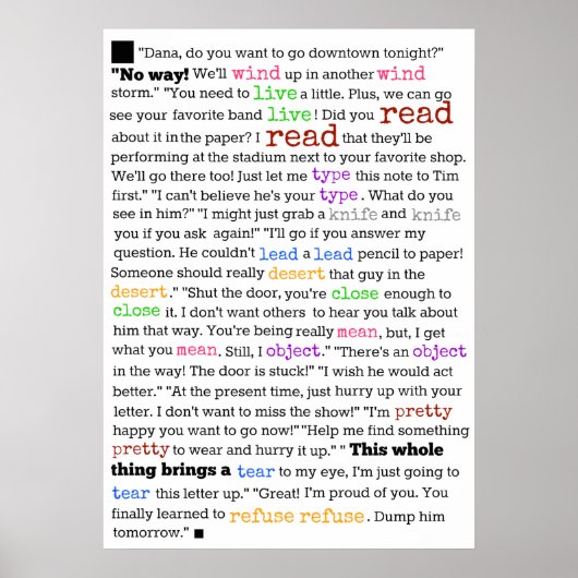 Waarom Engels zo moeilijk te leren is Poster (Voorkant)