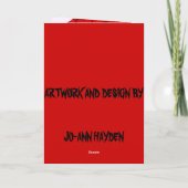 WAAROM ETEN MONSTERS GEEN CLOWNS KAART? KAART (Achterkant)