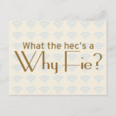 Waarom Fie? Briefkaart (Voorkant)