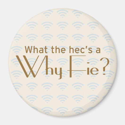 Waarom Fie? Magneet (Voorkant)