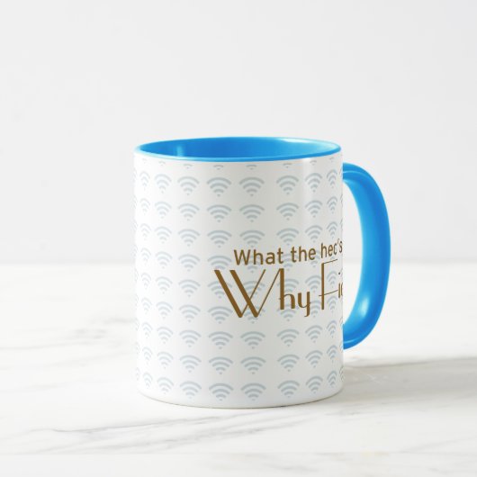 Waarom Fie? Mok (Voorkant rechts)