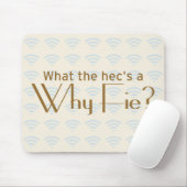 Waarom Fie? Muismat (Met muis)