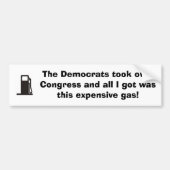 Waarom gas zo duur is bumpersticker (Voorkant)