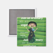 Waarom geen vegetariër magneet (Voorkant / Achterkant)