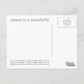 waarom geen vrede - spaans briefkaart (Achterkant)