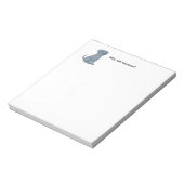 Waarom geen Weimaraner notitieblok (Linkerzijde)