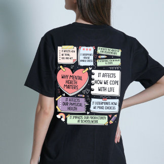 Waarom geestelijke gezondheid belangrijk is t-shirt