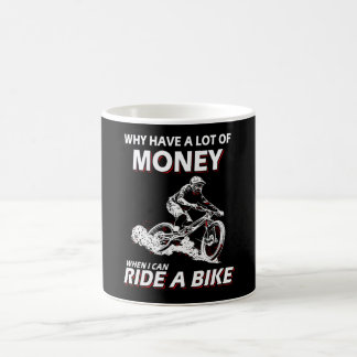 Waarom geld als ik een bike kan rijden koffiemok