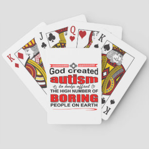Waarom God autisme creëerde Pokerkaarten