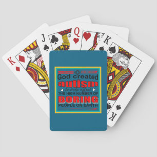 Waarom God autisme creëerde Pokerkaarten