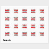 Waarom God autisme creëerde Ronde Sticker (Vel)