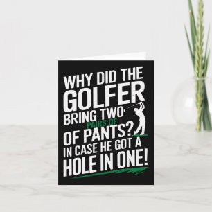 Waarom golfers altijd extra broeken meenemen Grapp Kaart