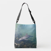 Waarom Hallo Mr Dolphin, Crossbody Bag Crossbody Tas (Achterkant)