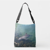 Waarom Hallo Mr Dolphin, Crossbody Bag Crossbody Tas (Voorkant)