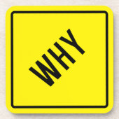 Waarom Hard Plastic Onderzetter (Voorkant)