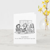 "Waarom heb ik Venmo nodig?" | Funny Birthday Kaar Kaart (Gele Bloem)