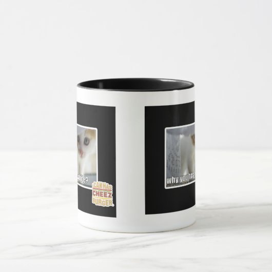 Waarom heb je een huid? mok (Midden)