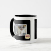 Waarom heb je een huid? mok (Voorkant links)