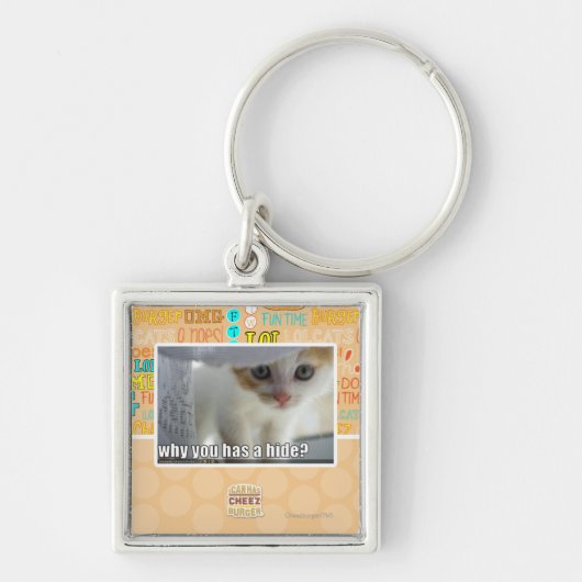 Waarom heb je een huid? sleutelhanger (Voorkant)