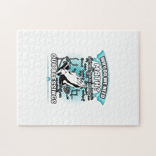 waarom hebben we wiskunde nodig zodat we onze zege legpuzzel (Horizontaal)