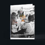Waarom hebt u een dreidel nodig voor de soep? De Feestdagen Kaart<br><div class="desc">Gelukkige Channukah… Soms is het beter doof te zijn!!!</div>