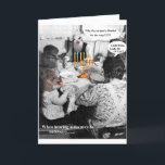 Waarom hebt u een dreidel nodig voor de soep? De Feestdagen Kaart<br><div class="desc">Gelukkige Channukah… Soms is het beter doof te zijn!!!</div>