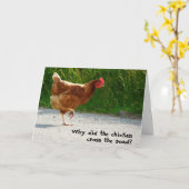 Waarom heeft de Chicken Cross de weg bewandeld? Kaart (Gele Bloem)