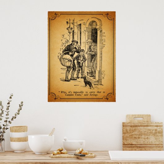 Waarom, het is onmogelijk poster (Keuken)