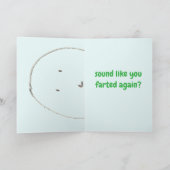 "Waarom het woord weerlegging" (Iedereen) Grappige Kaart (Binnen)