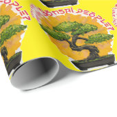 Waarom heten ze geen Bonsai-mensen? Cadeaupapier (Rol Hoek)